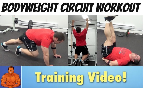 Total Body Bodyweight Circuit Routine