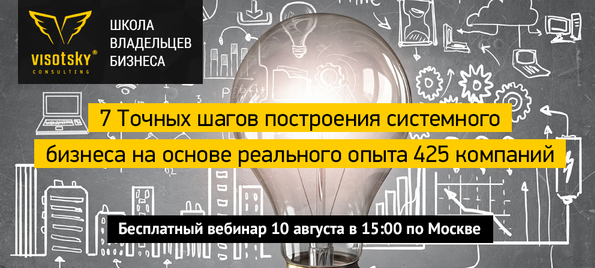 7 Точных шагов построения системного бизнеса на основе реального опыта 425 компаний