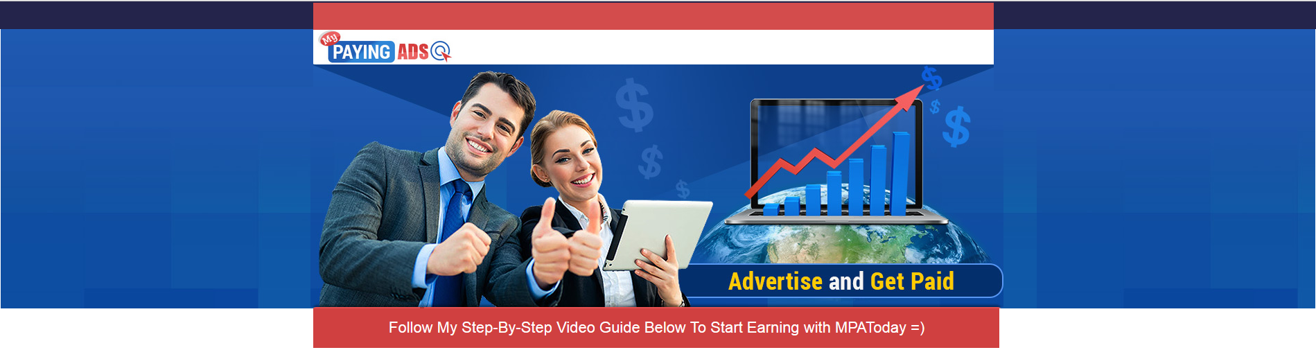 MyPayingAds - pBest Revenue Sharing Programm