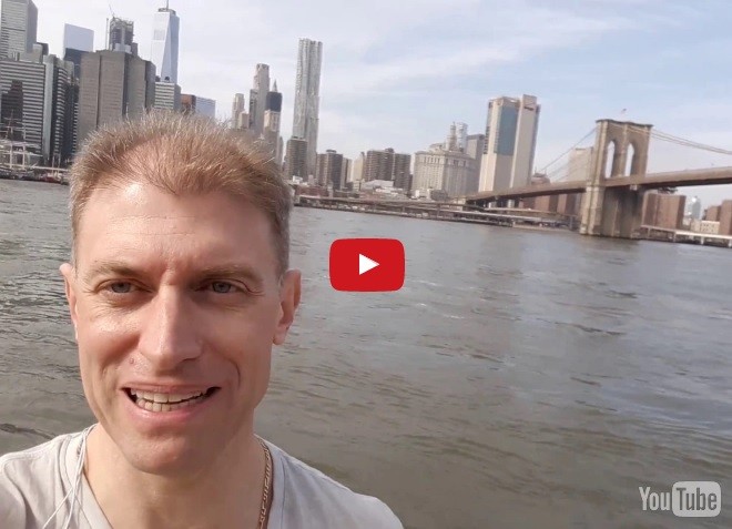 Видео от Бруклинския мост