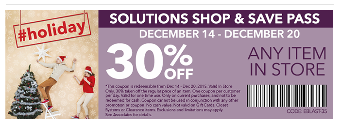 Solutions Shop & Save Pass