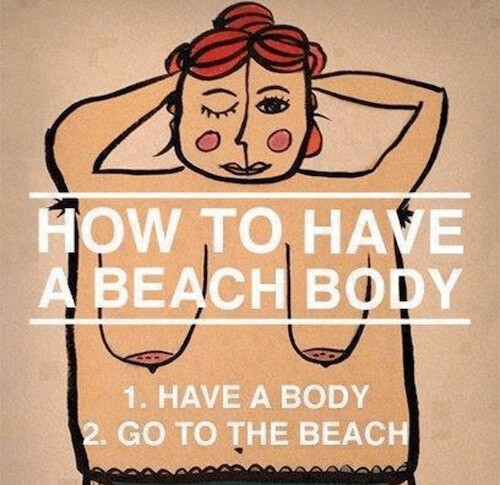 How to have a beach body?