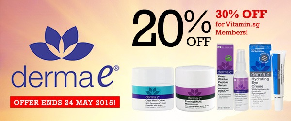 Derma E Banner