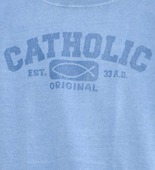 Catholic Original Pigment Dyed Tinted T-Shirt