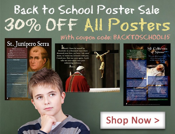 Back to School Poster Sale 30% OFF All Posters with coupon code: BACKTOSCHOOL15