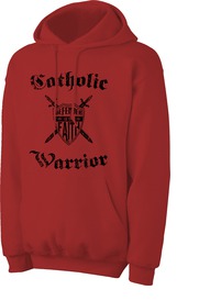 Catholic Warrior Defender of the Faith Hoodie Photo