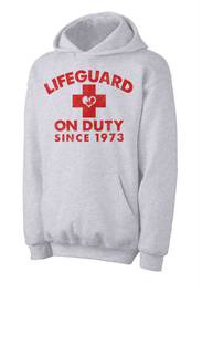 Lifeguard on Duty Since 1973 Hoodie