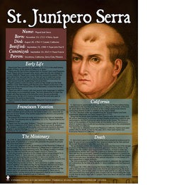 St. Junipero Serra Explained Poster image
