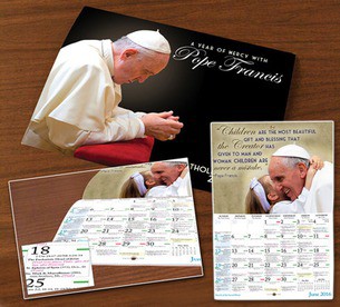 A Year of Mercy with Pope Francis calendar image