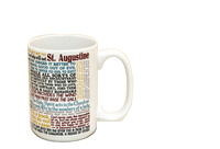 Saint Augustine quote mug image