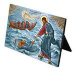 Jesus saves Peter icon image