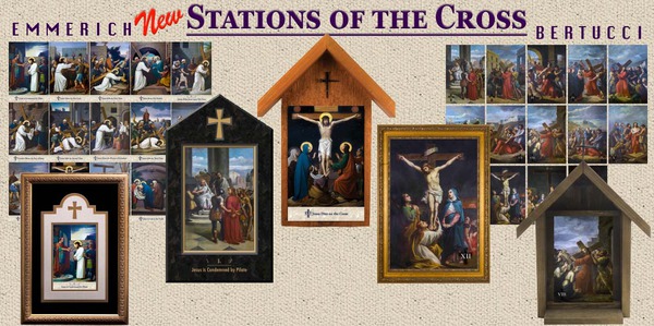 New Stations of the Cross: Emmerich and Bertucci