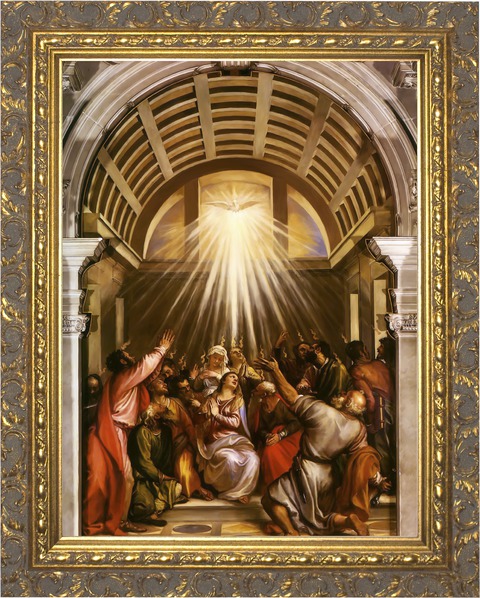 Pentecost by Titian