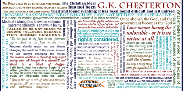 G.K. Chesterton quotes