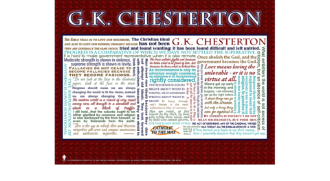 Chesterton poster