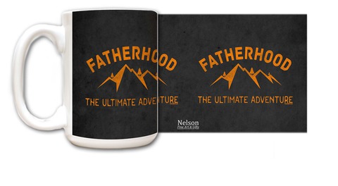 Fatherhood the ultimate adventure mug