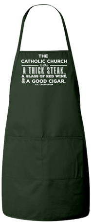 G.k. Chesterton apron