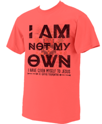 I am not my own t-shirt