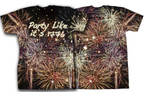 Party like it's 1776 shirt