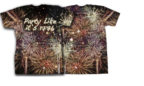 Party like its 1776 shirt