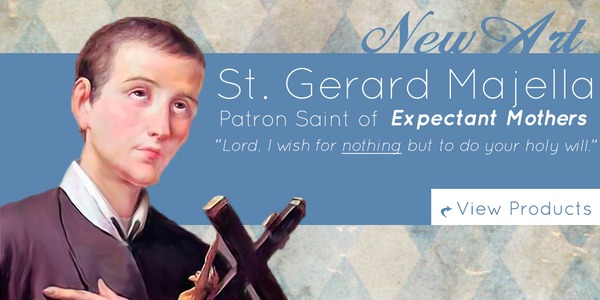 New art: St. Gerard Majella