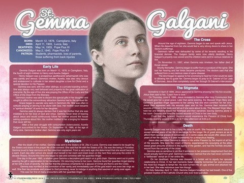 St. Gemma Poster