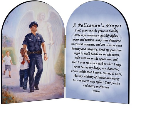 a policeman's prayer dyptic