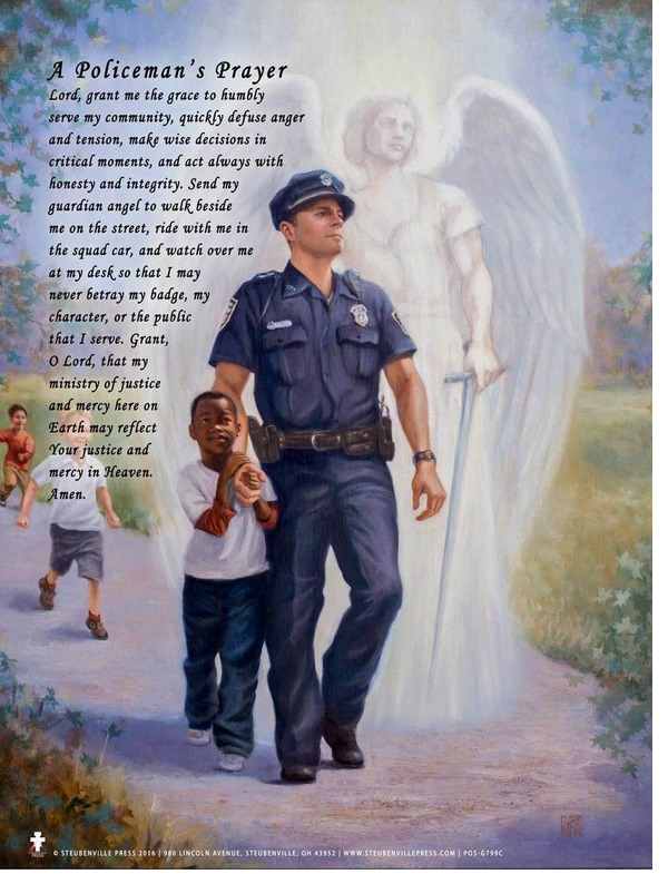 Limited Edition Policeman's Prayer Poster