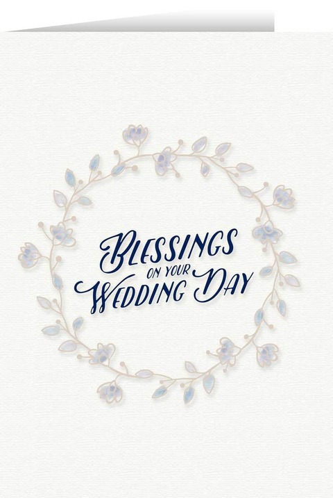 Blessings Wedding Greeting Card