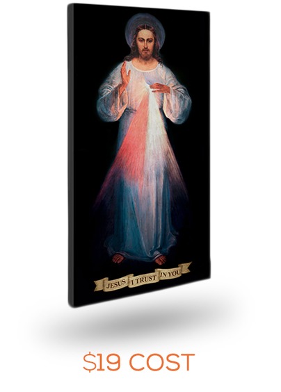 Vilnius Divine Mercy Gallery Wrapped Canvas