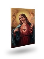 SACRED HEART OF JESUS GALLERY WRAPPED CANVAS