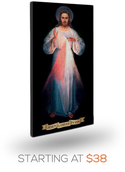 Divine Mercy Canvas