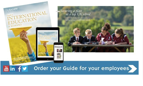 Order your free copy of our Guide to International Education & Schools