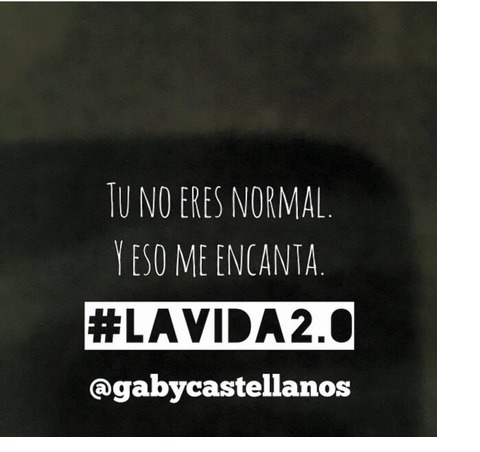 Tú no eres normal y eso me encanta