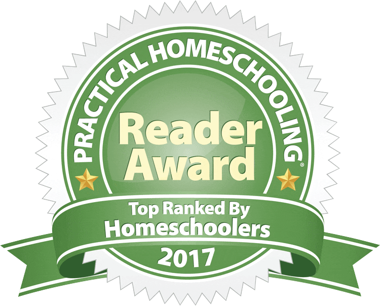 Excellence in Literature places in Practical Homeschooling Reader Awards!
