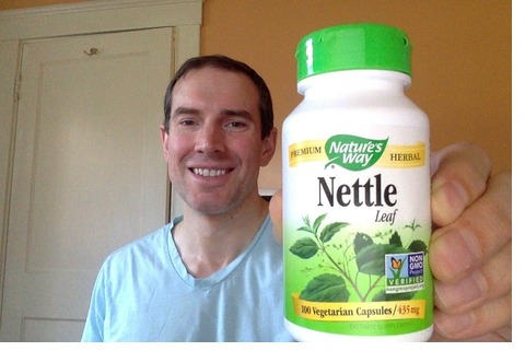 nettle leaf extract bottle