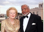 With Baroness Thatcher