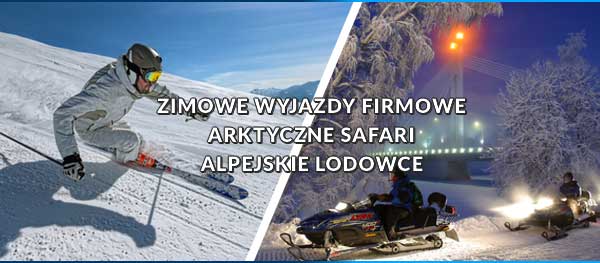 ZIMOWE WYJAZDY FIRMOWE  ARKTYCZNE SAFARI  ALPEJSKIE LODOWCE