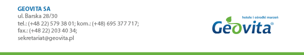 Geovita SA, ul. Barska 28/30, tel.: (+48 22) 579 38 01, sekretariat@geovita.pl