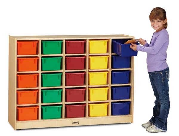 Cubbie-Tray Storage 