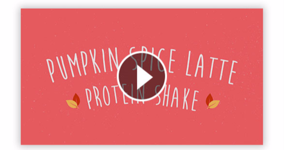Pumpkin Spice Latte Protein Shake