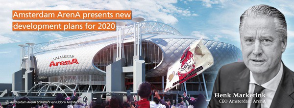 Amsterdam ArenA presents new development plans for 2020