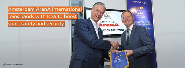 Amsterdam ArenA International joins hands with ICSS to boost sport safety and security
