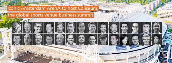Iconic Amsterdam ArenA to host Coliseum, the global sports venue business summit