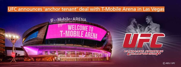 UFC deals with T-Mobile Arena