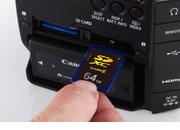 Canon C100 Dual Card Slots