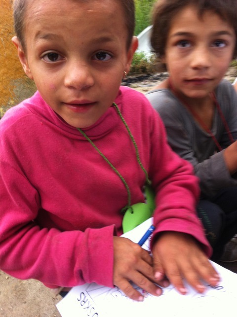 Roma children in NW Croatia