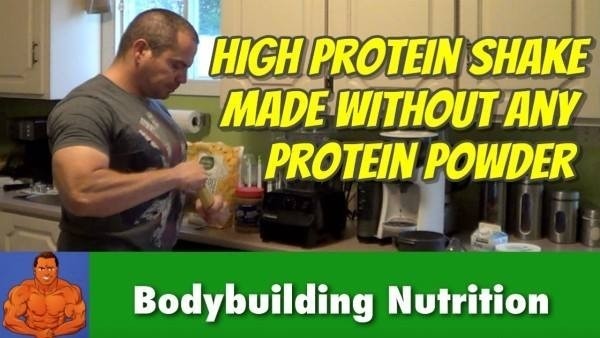 High Protein Shake without Protein Powder