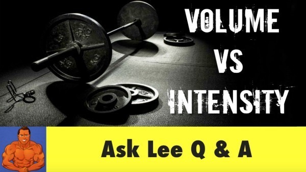 Volume vs Intensity