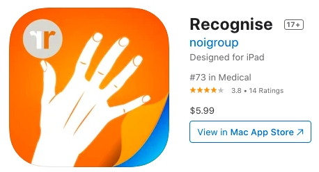 Graded motor imagery app: utilize this with your patients that have had a stroke in step 1: left-right discrimination